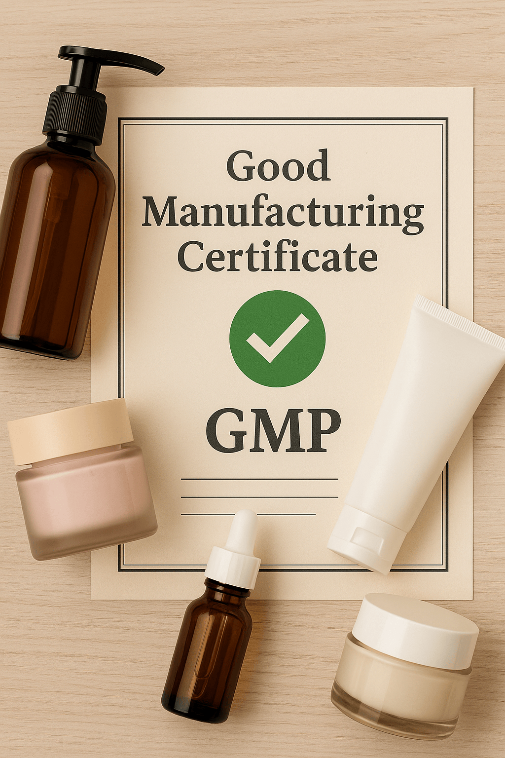 Good Manufacturing Certificate (GMP) for Cosmetics